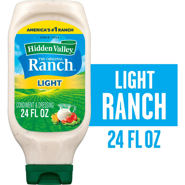 Hidden Valley Light Ranch Condiment and Dressing, Easy Squeeze Bottle  Same-Day Delivery or Pickup | Hen House