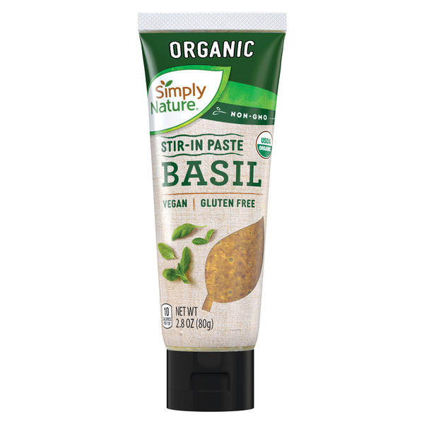 Simply Nature Organic Basil Stir in Paste Same-Day Delivery or