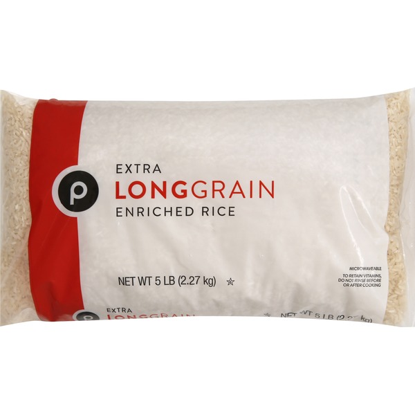 Publix Rice, Enriched, Extra Long Grain (5 lb) Instacart