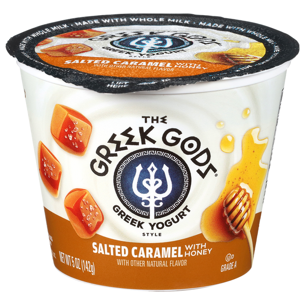Greek Gods Greek Style Salted Caramel with Honey Yogurt