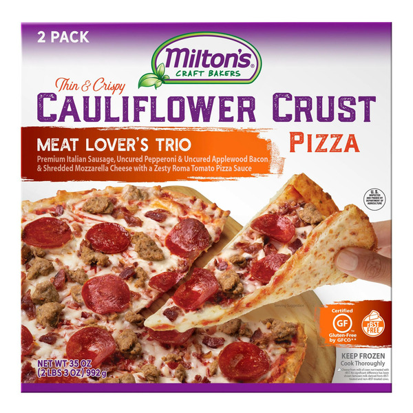 Costco Milton's Meat Lover's Cauliflower Crust Pizza SameDay Delivery