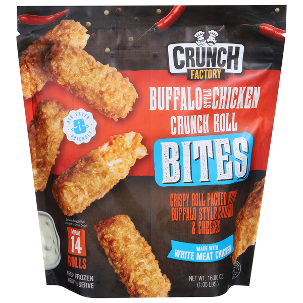 Crunch Factory Crunch Roll, Buffalo Style Chicken, Bites Same-Day