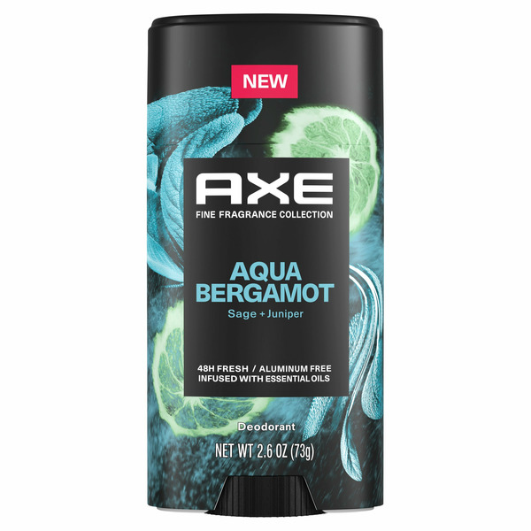 Axe Fine Fragrance Collection Aqua Bergamot Sage Juniper Deodorant