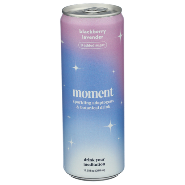 Moment Blackberry Lavender Sparkling Adaptogens Drink