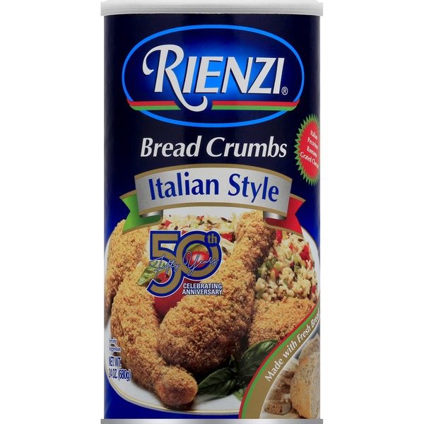 Rienzi Bread Crumbs, Italian Style (24 oz) - Instacart