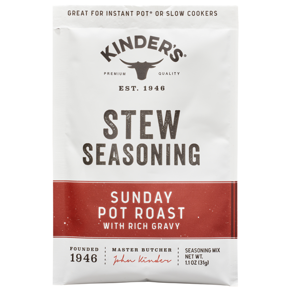 Kinder's Stew Sunday Pot Roast Seasoning Same-Day Delivery or Pickup |  Yoke's Fresh Market