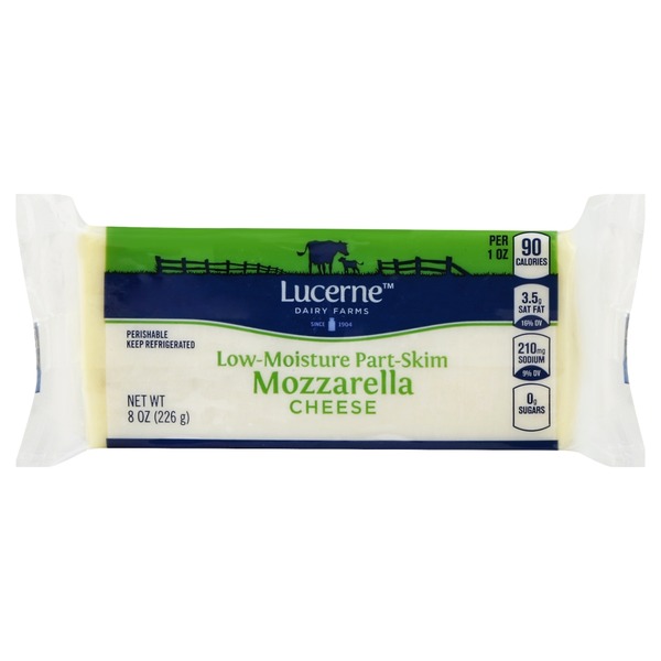 Lucerne Mozzarella Cheese Block from Safeway Instacart