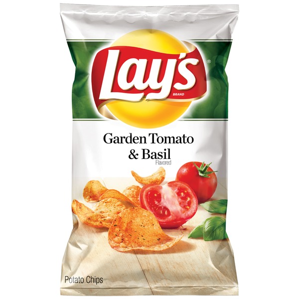 Lay S Garden Tomato Basil Potato Chips 2 75 Oz Instacart