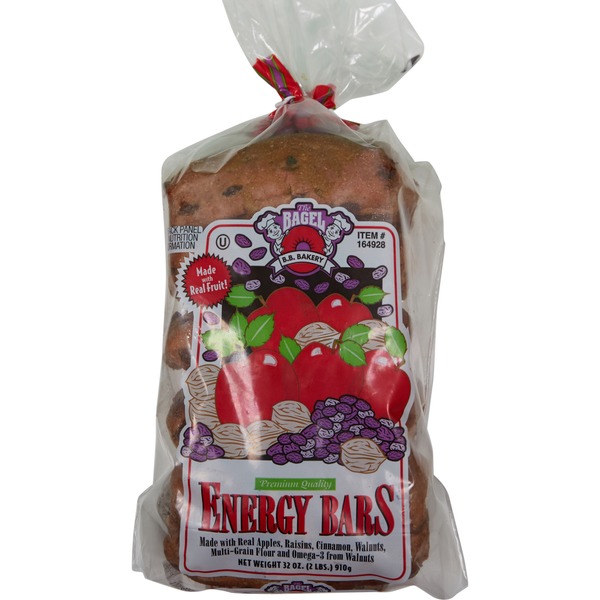 bagel energy bars