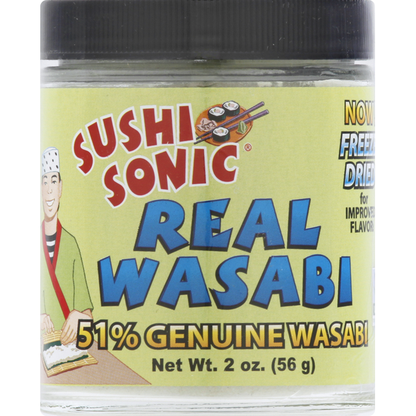 Sushi Sonic Real Wasabi, Freeze Dried Same-Day Delivery | Bristol
