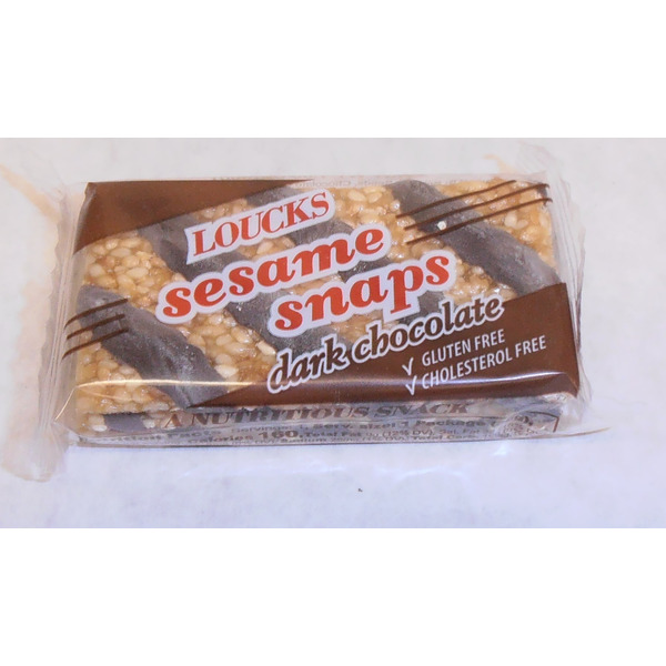 Loucks Sesame Snaps Dark Chocolate Same-Day Delivery or Pickup ...