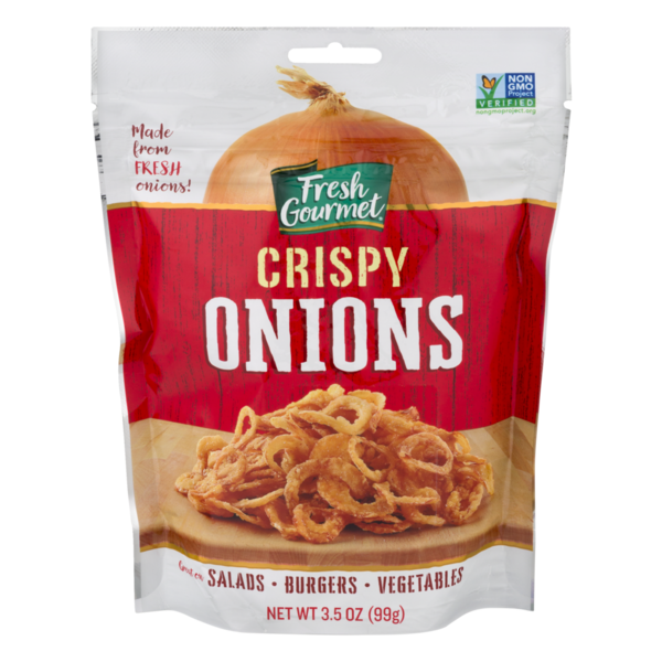 Fresh Gourmet Crispy Onions Lightly Salted from Kroger Instacart