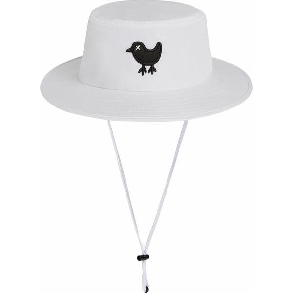Bad Birdie Men's Sun Bucket Golf Hat - White