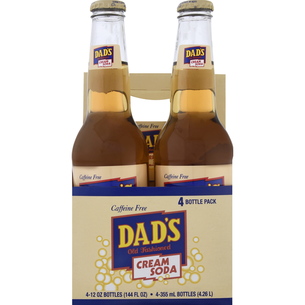 Dad's Cream Soda, Old Fashioned, 4 Pack (4 each) Instacart