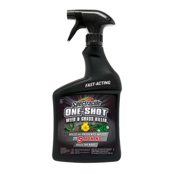 Spectracide 32 Oz. One Shot Weed And Grass Killer Ready-to-use Spray