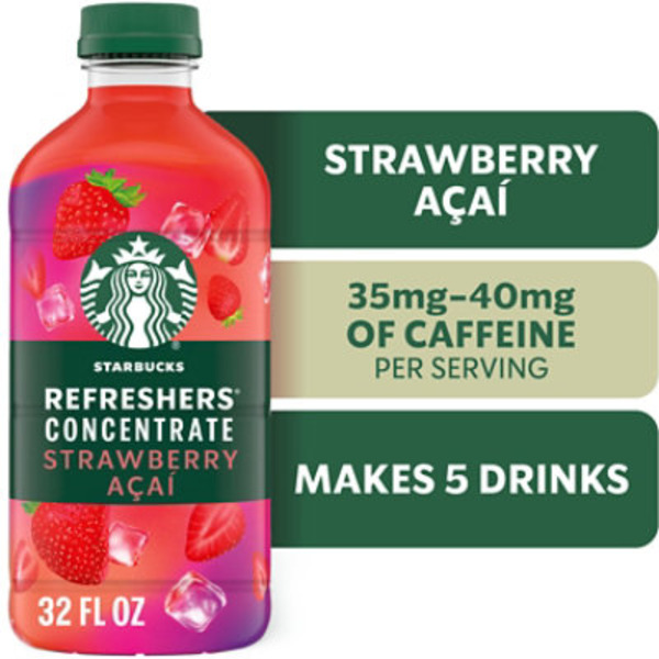Starbucks Strawberry Acai Refreshers Concentrate