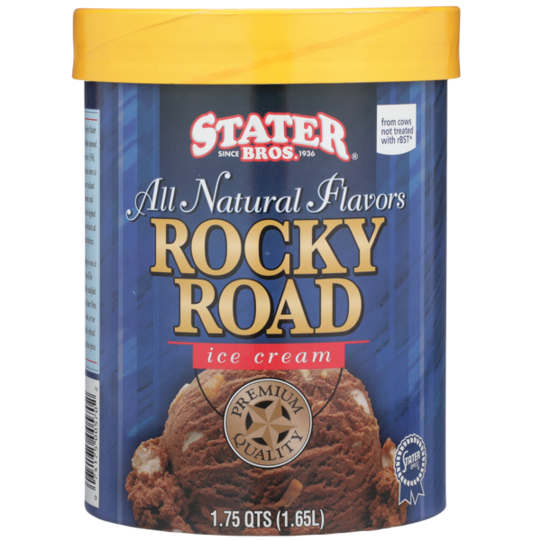 Stater Bros Rocky Road Ice Cream (1.75 qt) Instacart