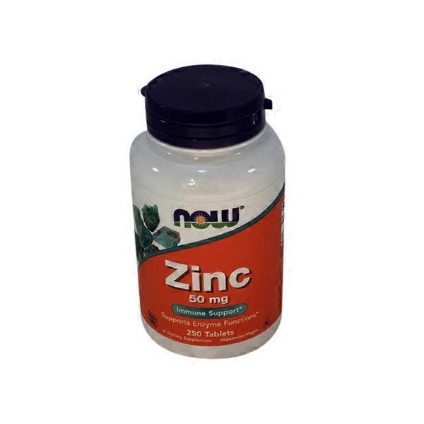 Now Zinc 50 Mg Immune Support, Supports Enzyme Functions Dietary