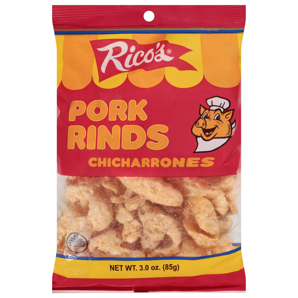 RICO S PORK RINDS 3OZ