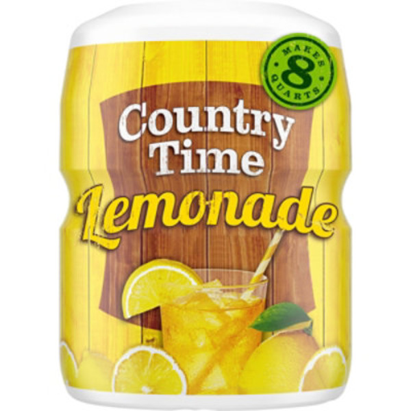 Country Time Country Time Lemonade Naturally Flavored Powdered Drink Mix Canister - 19 Oz