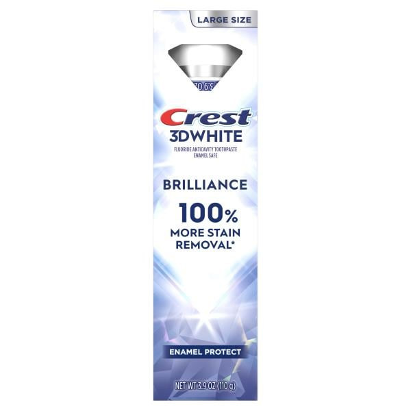 Crest 3D White Brilliance Enamel Protect Teeth Whitening