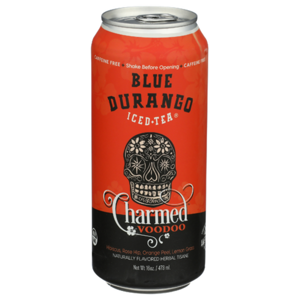 Blue Durango Iced Tea Charmed Voodoo: Hibiscus Tea With Rose Hip
