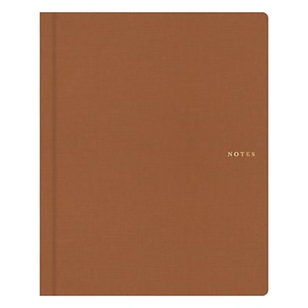 Blue Sky Bespoke Composition Notebook, 8 x 10 in - Terracotta Orange