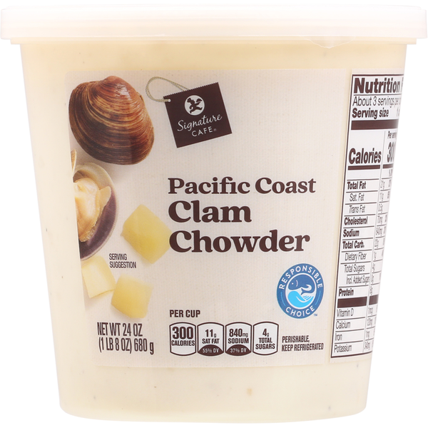 Signature Cafe Rich & Creamy Pacific Coast Clam Chowder