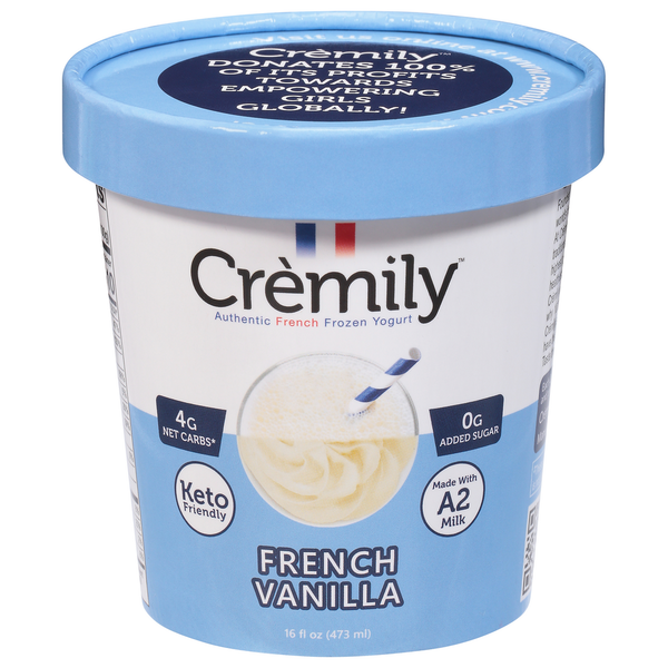 Cremily Frozen Yogurt, French Vanilla Same-Day Delivery or Pickup
