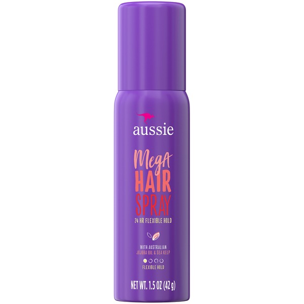 Aussie Flexible Hold Mega Hold Hairspray (1.5 oz) Instacart