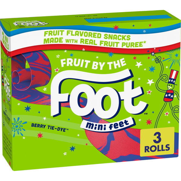 Fruit by the Foot Berry Tie-Dye Mini Snacks