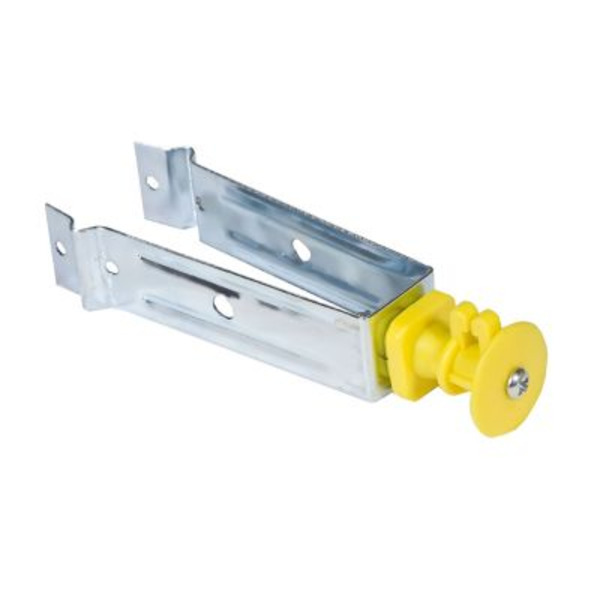 American Farm Works Chain Link Electric Fence Insulators, Yellow, 10 pk.