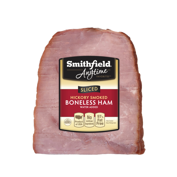 Smithfield Anytime Favorites Boneless Sliced Honey Cured Ham Same