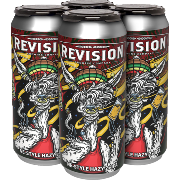 Revision Brewing Company Hazy Life DIPA Series 4 Pack Cans
