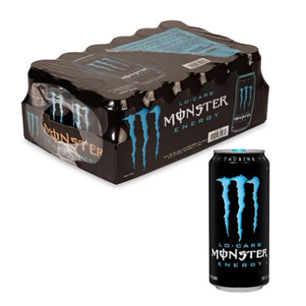 Monster Energy Drink - Low-Carb- 24/16 oz cans