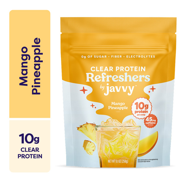 Javvy Mango Pineapple Clear Protein Refreshers