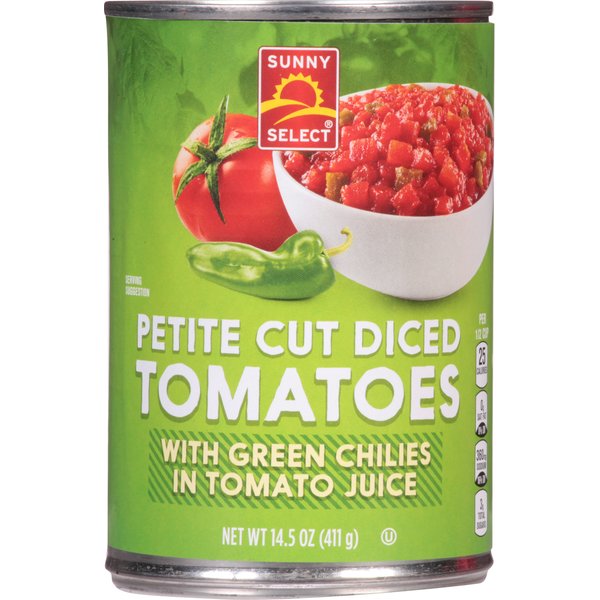 Sunny Select Tomato, Petite Cut Diced Same-Day Delivery or Pickup