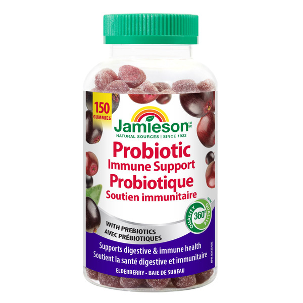 Jamieson Probiotic With Immune Support Gummies, 150 Count