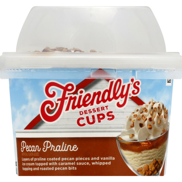 Friendly's Dessert Cups Pecan Praline Fluid Ounce Same-Day
