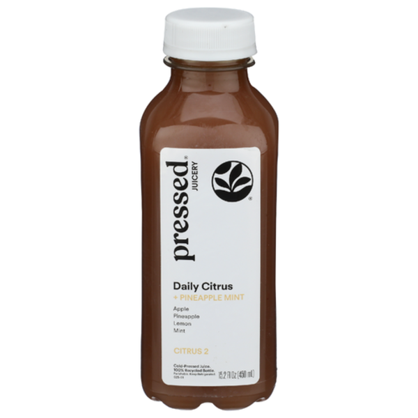 Pressed Juicery Daily Citrus + Pineapple Mint Juice Same-Day