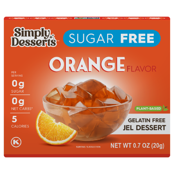 Simply Desserts Sugar Free Orange Jel Same-Day Delivery or Pickup