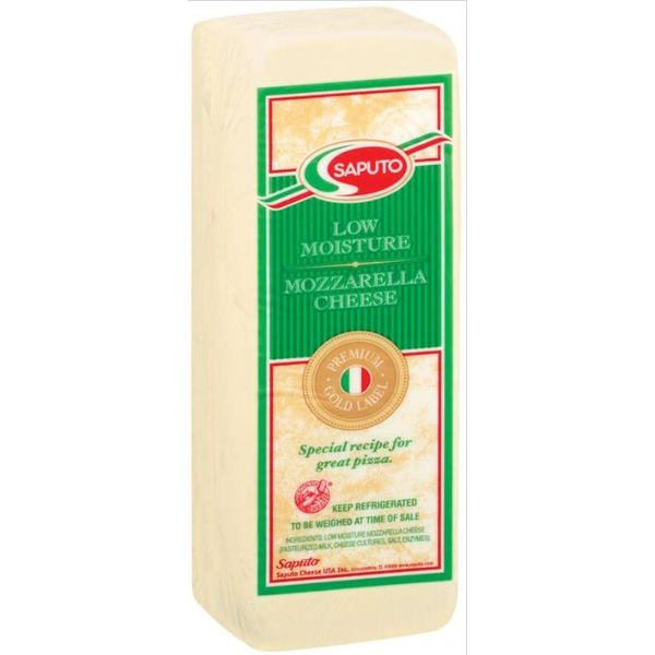 Saputo - Premium Gold Whole Milk Mozzarella Cheese Loaf