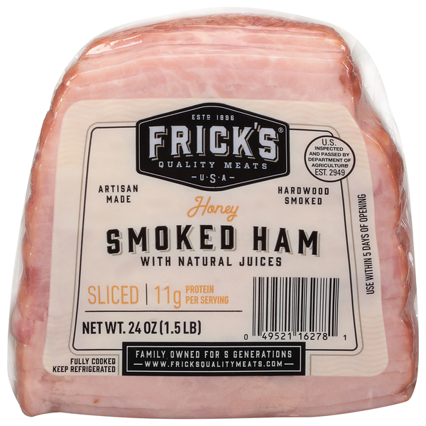 Frick's Ham, Smoked, Honey Same-Day Delivery | Food Bazaar