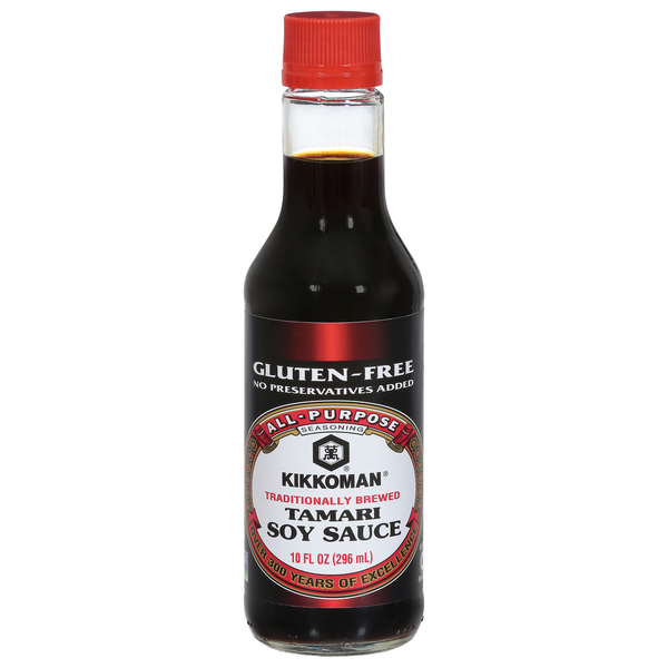 Kikkoman Soy Sauce, Tamari, Traditionally Brewed