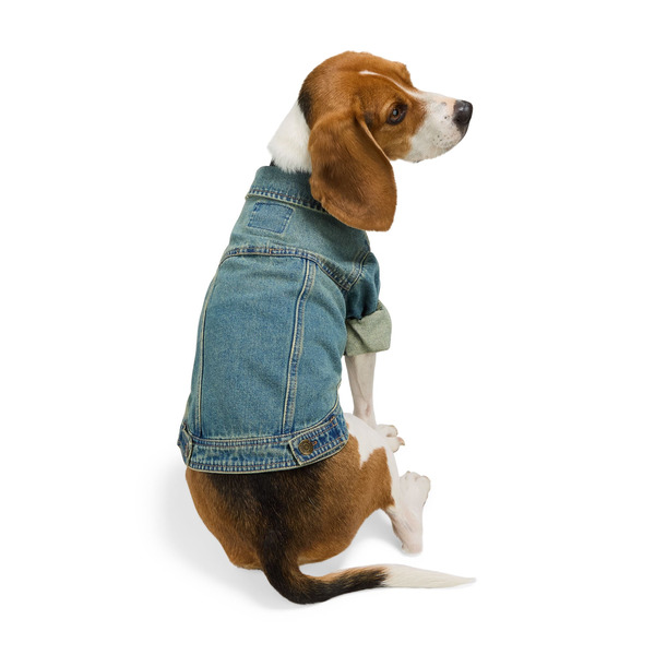 Reddy Dog Icon Denim Dog Jacket, Medium