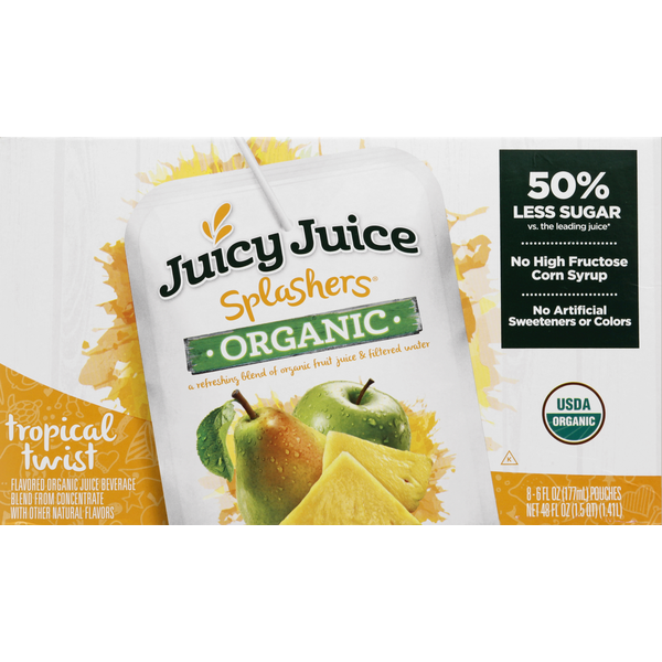 Juicy Juice Juice, Organic, Tropical Twist Same-Day Delivery or