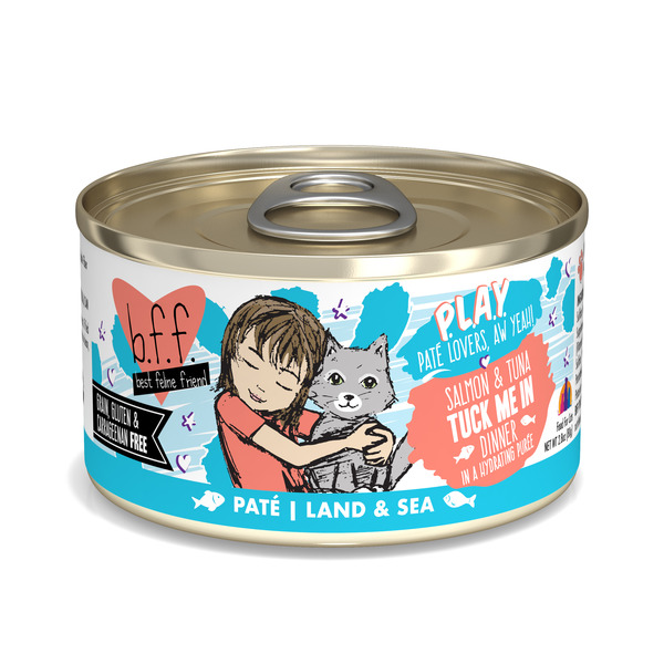 Weruva B.F.F. PLAY, Salmon & Tuna Tuck Me In