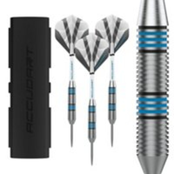 Accudart Dart Set, with Tri-Fold Case, Steel Tip