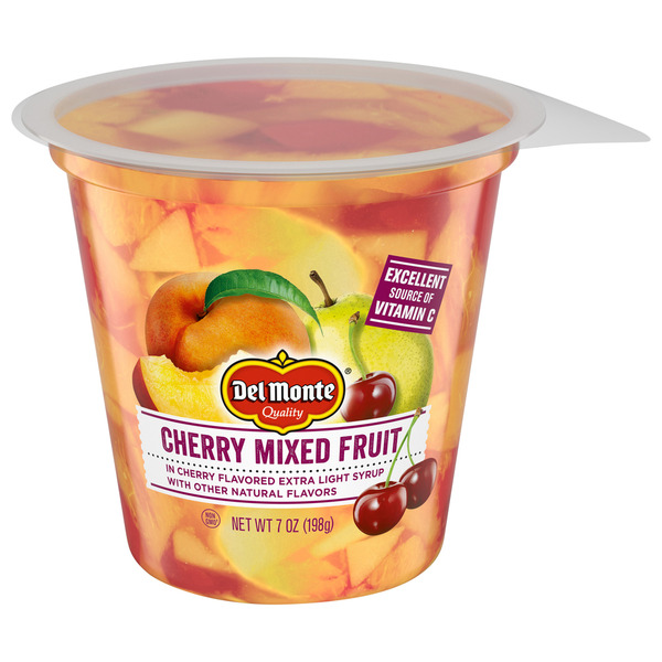 Del Monte Cherry Mixed FRUIT CUP Snacks Same-Day Delivery or Pickup ...
