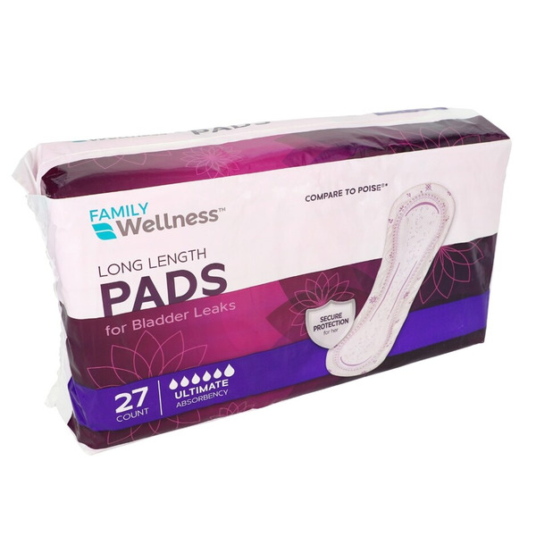 Family Wellness Long Ultimate Absorbency Pads Same-Day Delivery